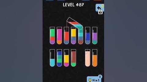 water color sort level 487