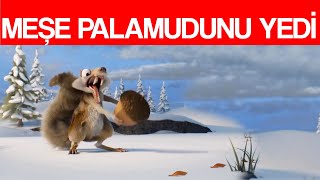 Buz devri meşe palamudu Sincap Scrat Meşe Palamudu Final Sahnesi  | ICE AGE FINAL SCRAT Resimi