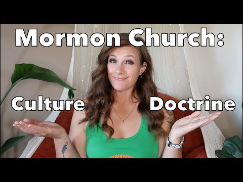 Responding to a Mormon Post: Culture VS Doctrine