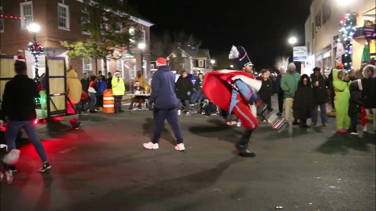 DELAWARE STATE UNIVERSITY MARCHING BAND AT DOVER CHRISTMAS PARADE 12.9.