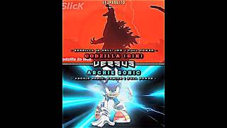 godzilla in hell vs archie sonic #short #godzillainhell #archiesonic