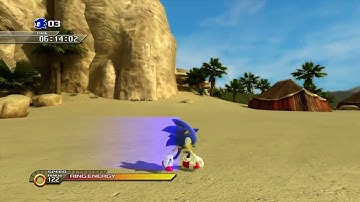 Sonic Unleashed Arid Sands Act1-2 Speedrun 1:11:15