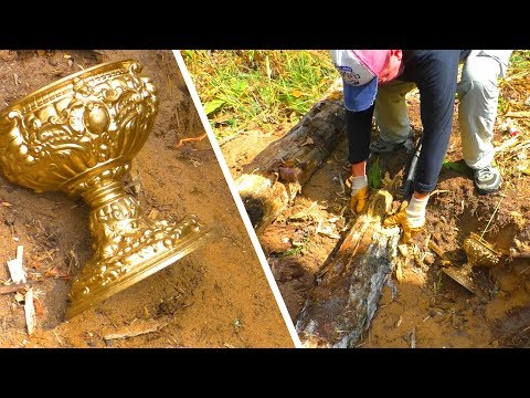 Buried treasure! GOLD OF GOLDEN CUP! IMPERATOR TREASUREs!