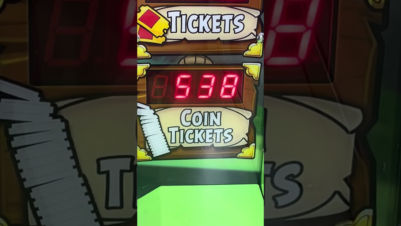 Dave and Buster’s 2: $20 Jackpot Challenge Angry Bird Coin Push Challenge with lots of Jackpot