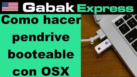 Como hacer pendrive usb booteable con OSX 100% original y sin programas