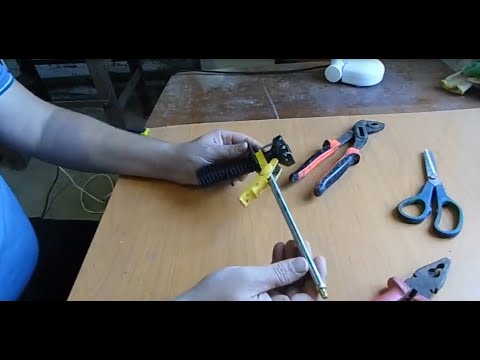 Как разобрать пистолет для пены