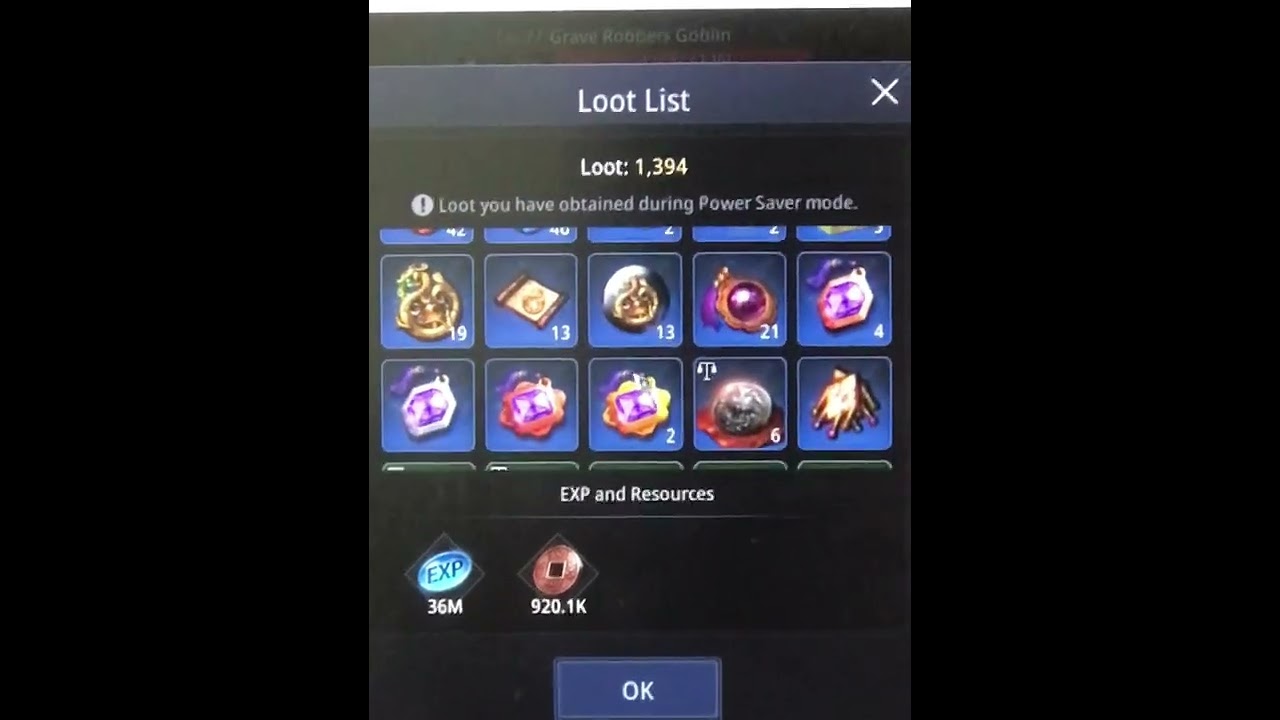 Mir4 - Afk Grind Results 😁