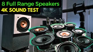 SUPERTEST - 8 Diy Full Range Speakers That Will Blow Your Mind!