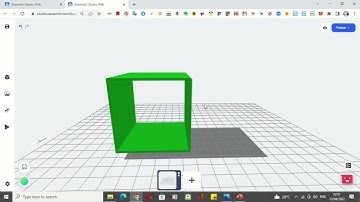 TUTORIAL 3D/AR ASSEMBLR EDU JARING-JARING KUBUS POLA 9 #1: MEMBUAT POLA KUBUS