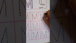 Worksheet on letter M