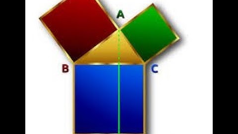 Proof for converse of Pythagoras theorem