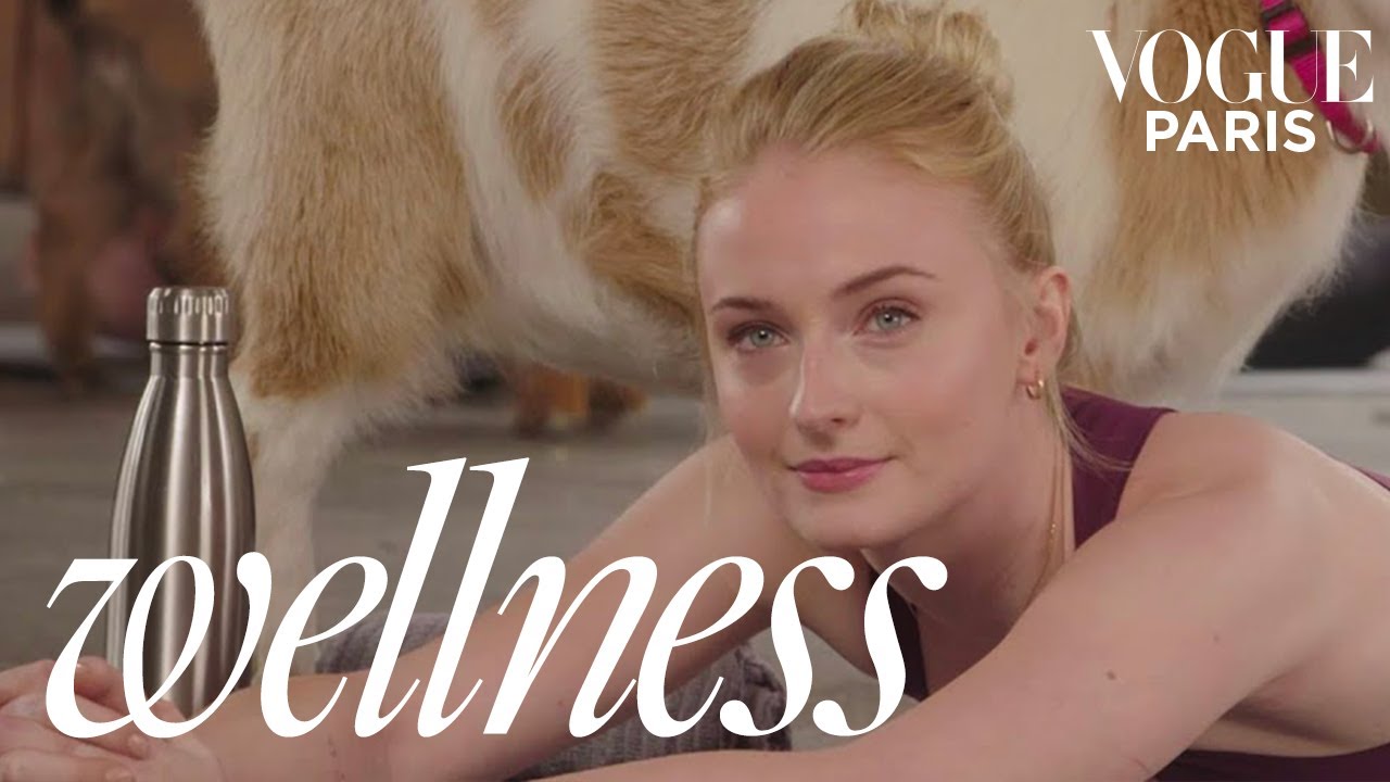 Dark Phoenix star Sophie Turner tries Goat Yoga for the first time