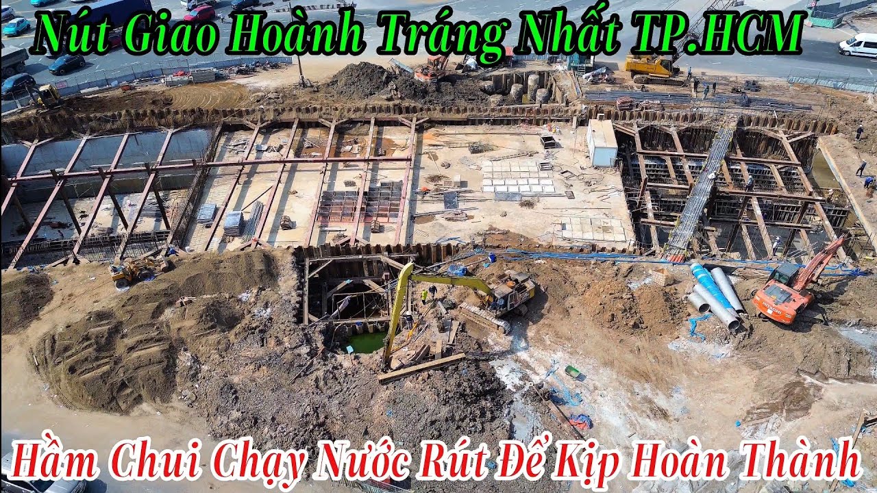 Nút Giao Hoành Tráng Nhất TP.HCM | Hầm Chui Chạy Nước Rút Để Kịp Hoàn Thành 17/1/2026