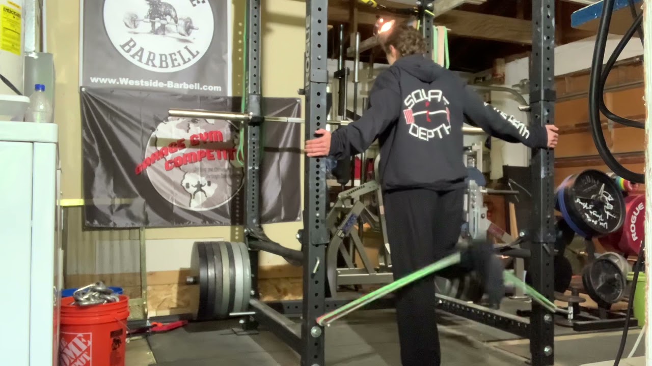 Banded hamstring butt kicks - YouTube