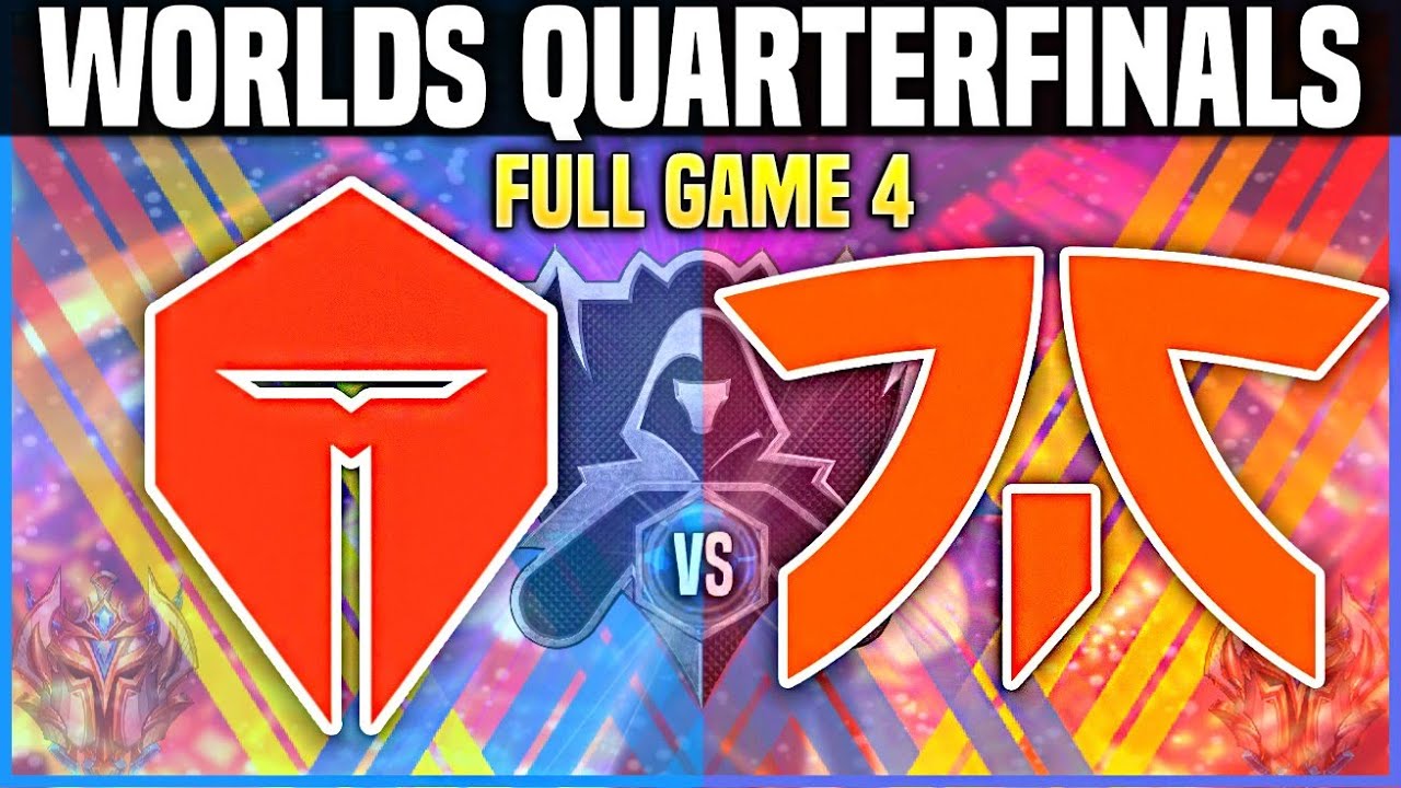 TES vs FNC Game 4 Worlds QUARTERFINALS 2020 - TOP ESPORTS vs FNATIC Game 4 Worlds 2020 QUARTERFINALS