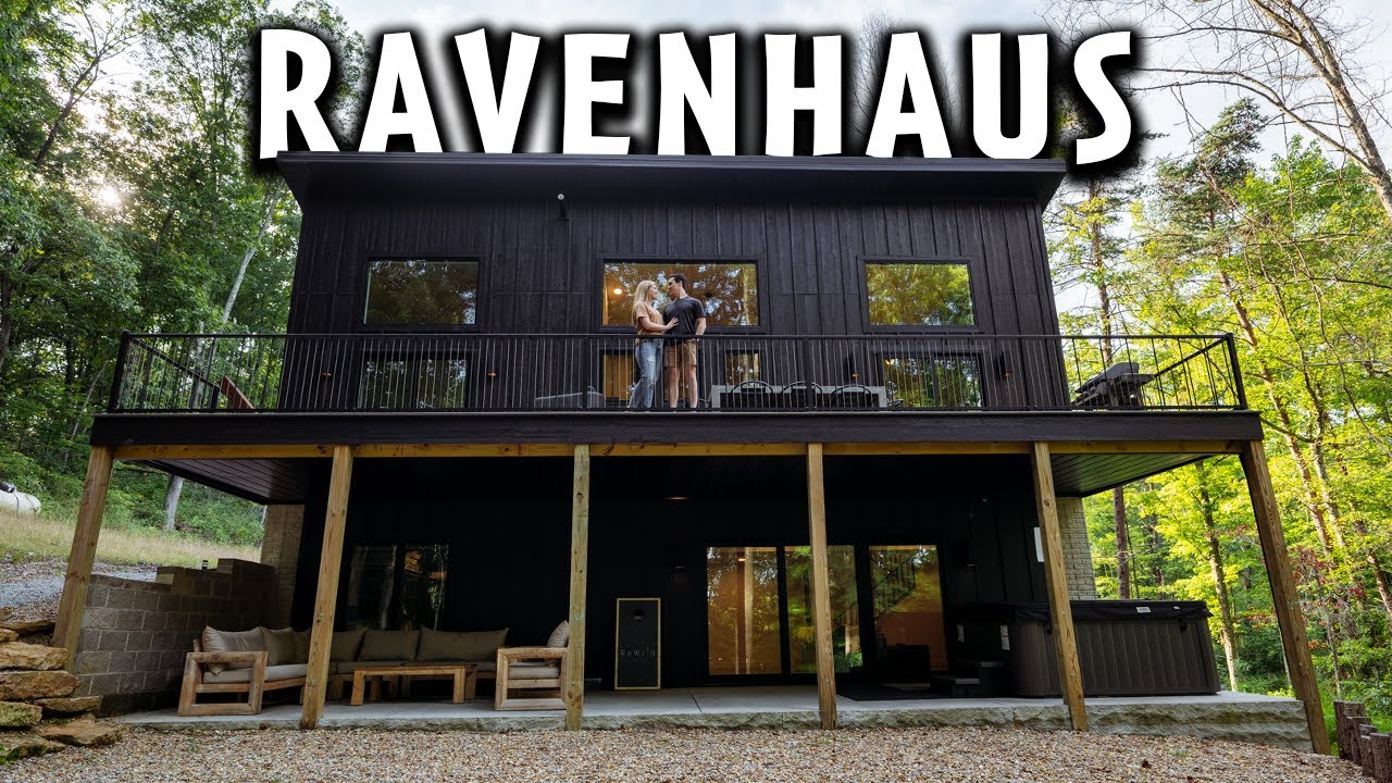 Stunning Modern Luxury Cabin Tour! - YouTube