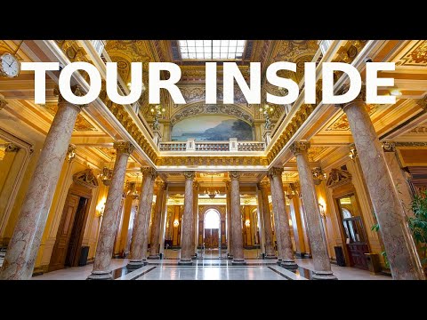 Going INSIDE The Monte Carlo Casino In Monaco - 4K Walking Tour Travel Vlog