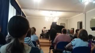 Mina Milenkovic, J.s.bach Troglasna Invencija, A-Moll Br 13