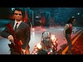 Cyberpunk 2077 - (Don&#39;t Fear) The Reaper ending, male Corpo V comes home to Arasaka