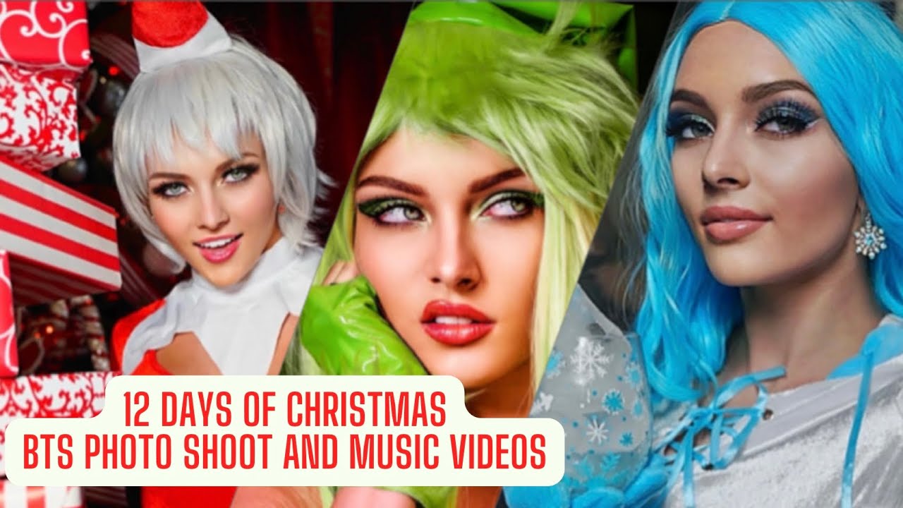 12 Days of Christmas : BTS Photo Shoot & Music Videos 🎄🎅🏽☃️