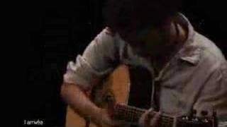 Video thumbnail of "acoustic guitar tapping"