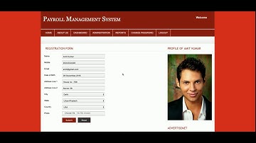 Payroll Management System | PHP and MySQL Project Source Code | PHP MySQL CRUD Project