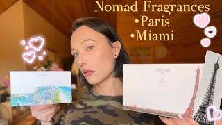 Nomad Fragrances : Miami & Paris Dua Fragrances