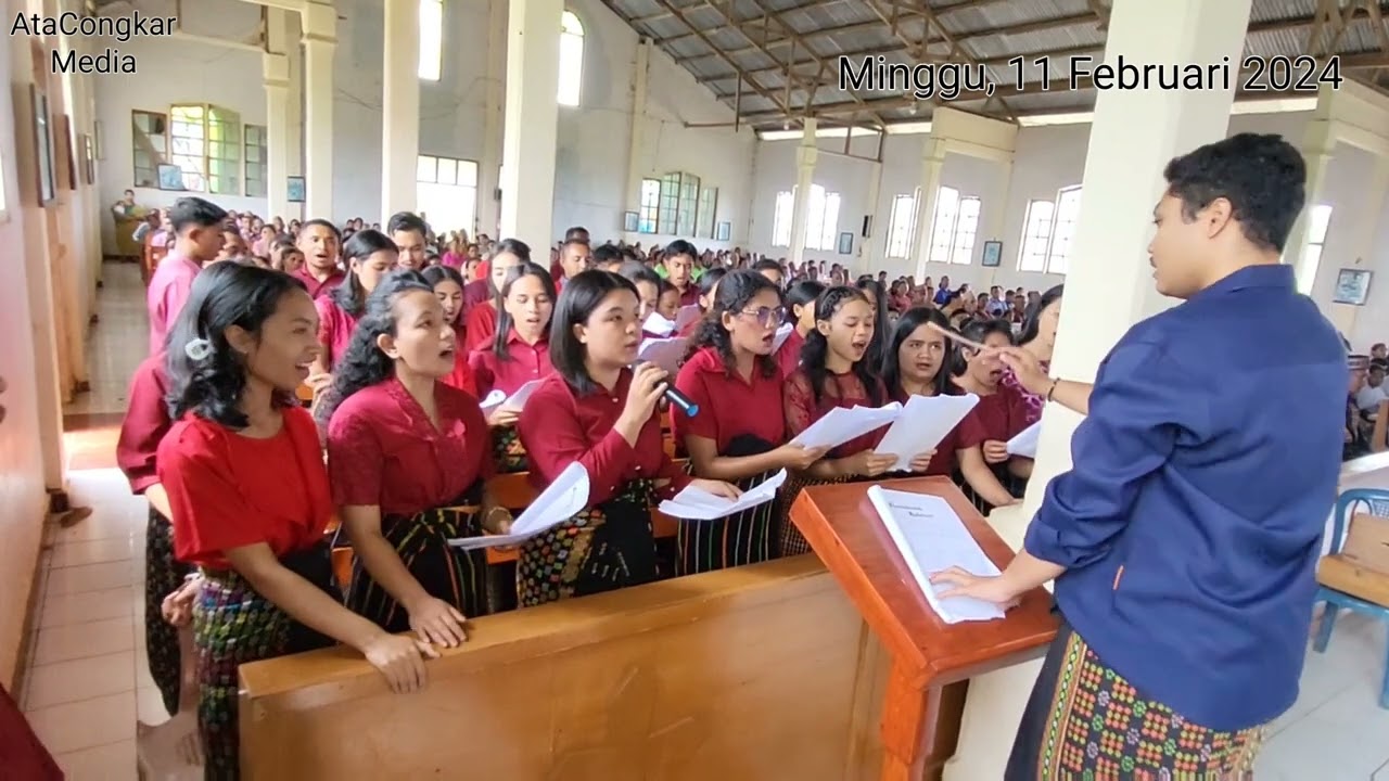 Nyanyikanlah Alleluya || Koor : OMK St.Eduardus Watunggong