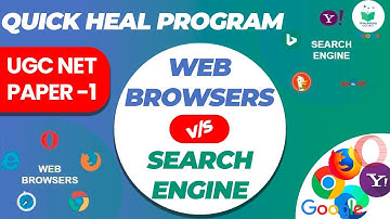 NTA UGC NET 2021 | Quick Heal Program with Aditi Sharma | Web Browsers and Search Engine
