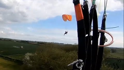 Paramotor Sweet landing  🪂🪂