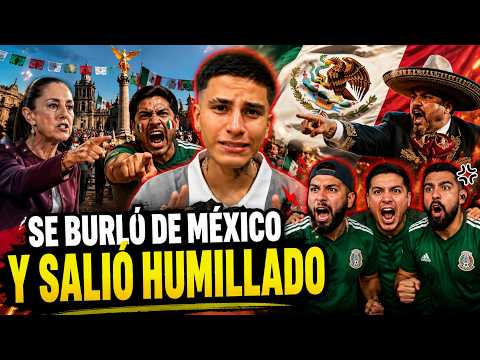 PERUANO SE BURLA DE MEXICO Y SALE HUMILLADO, QUEDA POR EL SUELO 🇲🇽