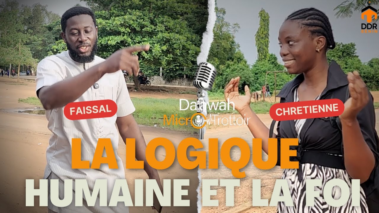 La foi chrétienne n’est pas basée sur la logique humaine | Faissal DDR – Da’wah Micro-trottoir