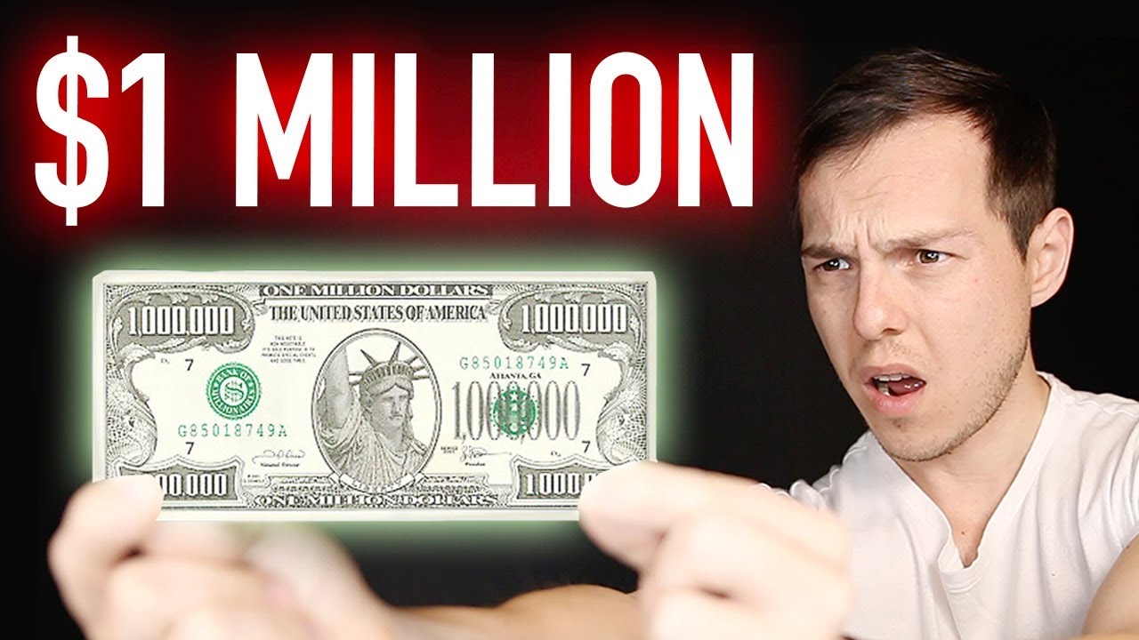 1 Million Dollars  One million dollars, How to get money, Dollar money