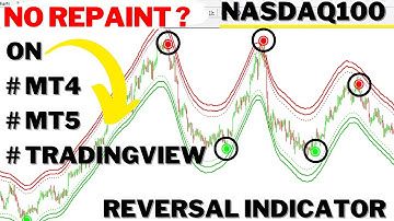 REVERSAL indicator on MT4 | MT5 | tradingview 99% WINRATE NASDAQ100