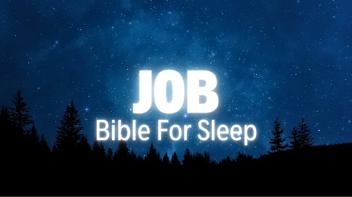 JOB Narrated 🎵 Bible Reading with Rain Sounds For Sleep | Combats Anxiety and Insomnia