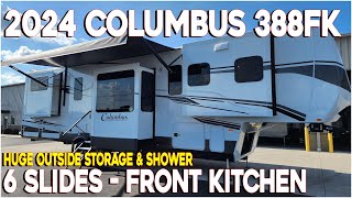 6 Slide Front Kitchen Fifth Wheel 2024 Columbus 388FK @ Couchs RV Nation a RV Wholesaler  RV Review