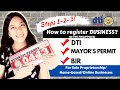 HOW TO REGISTER BUSINESS IN THE PHILIPPINES | SOLE PROPRIETORSHIP HOME-BASED/ONLINE BUSINESS