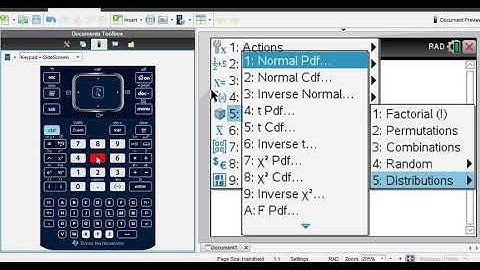 Find Critical Value Z for Confidence Intervals with TI-Nspire