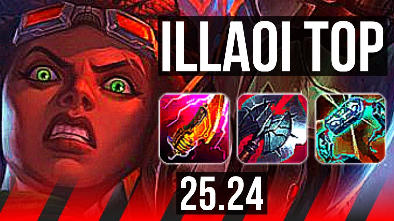 ILLAOI vs YORICK (TOP) | 4k comeback | EUW Master | 25.24