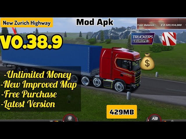 Truckers of Europe 3 v0.44 Apk Mod Dinheiro Infinito - Apk Mod