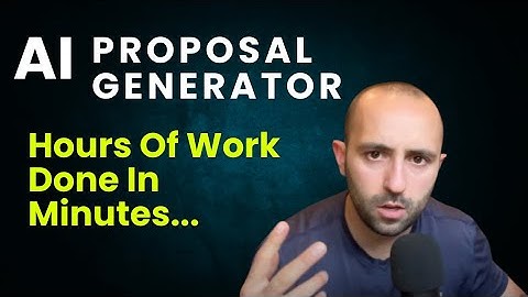 AI Proposal Generator That Saves You Hours (Demo + System Tour)