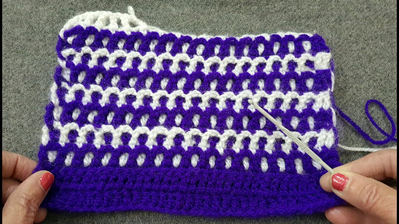 Crosia Easy Crochet Knitting New Beautiful Sweater Design Subscribe