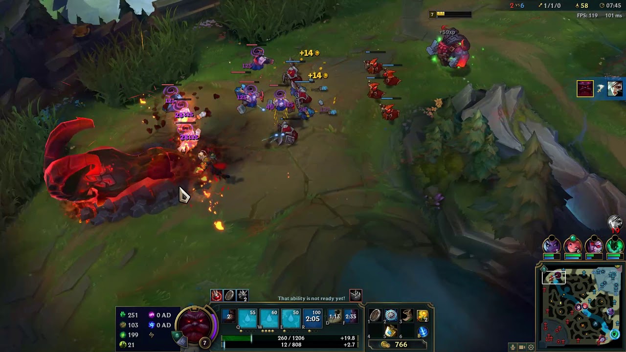 League of Legends Ft Ornn On Top (Game 2076 Patch 8.17)