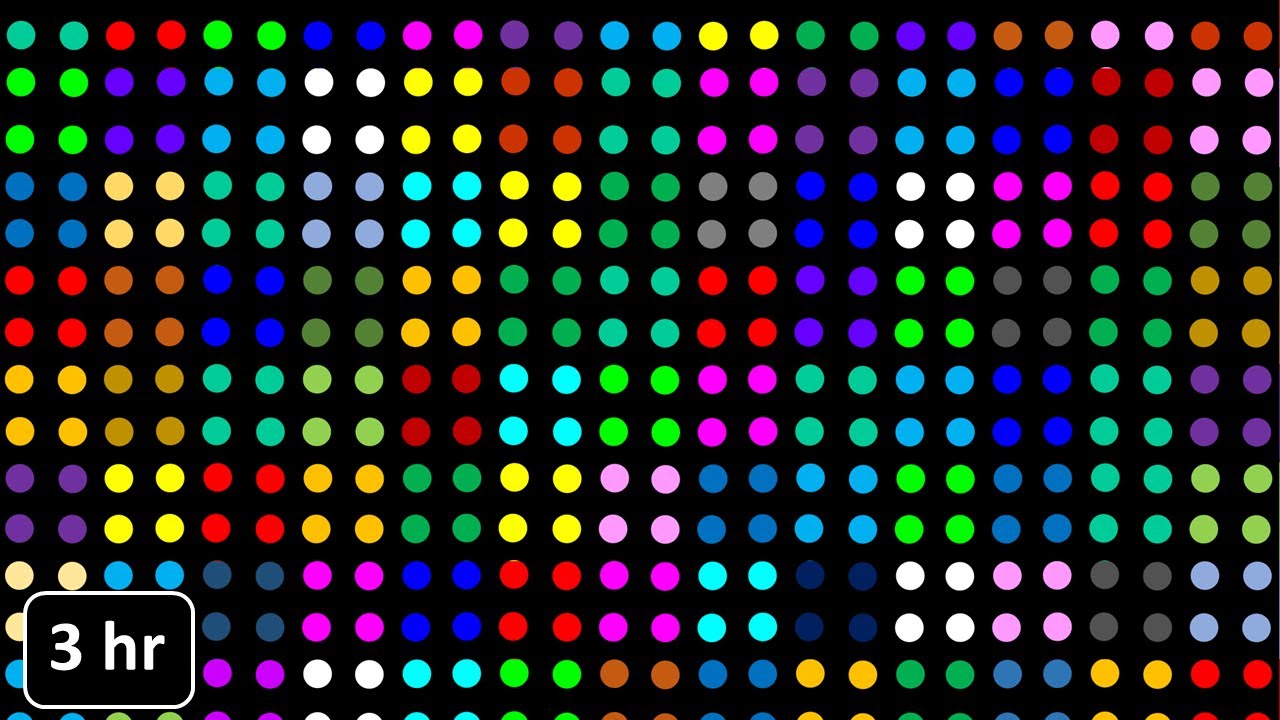Pattern 52 Flashing party light series, disco light, flashing circles