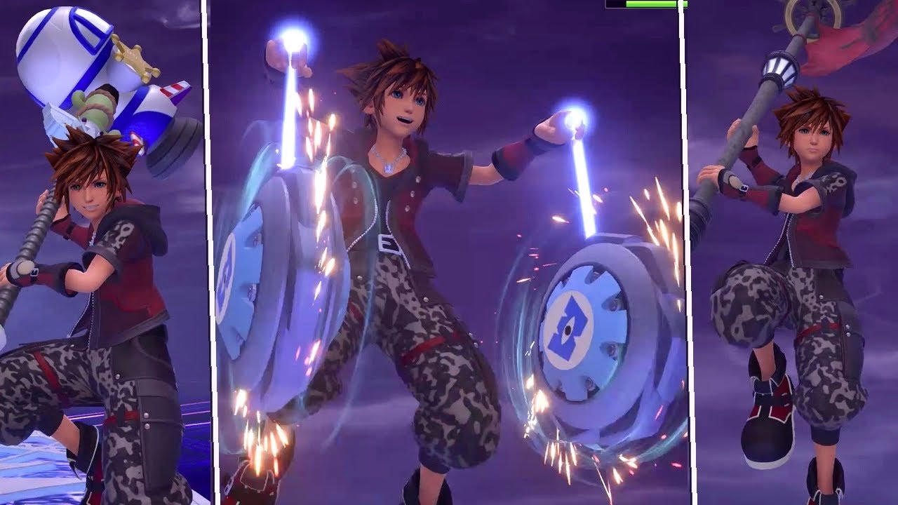 Strike Form [KINGDOM HEARTS III Re Mind] #KingdomHearts3 - YouTube