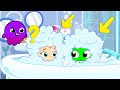 Groovy the Martian & Phoebe educational cartoon for kids | Learn about personal hygiene: take a bath