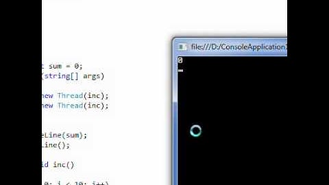 Threading Join method