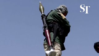 Afghan civilians prepare to fight the Taliban