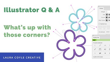 Illustrator Missing Live Corner Widgets, Rounding Path Corner vs. Stroke Corner.