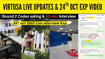 virtusa interview Experience 24th oct 2025|virtusa live interview Experience 2025|Hackathon 2025